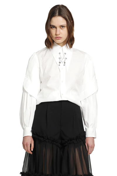  Embellished Cotton Shirt 