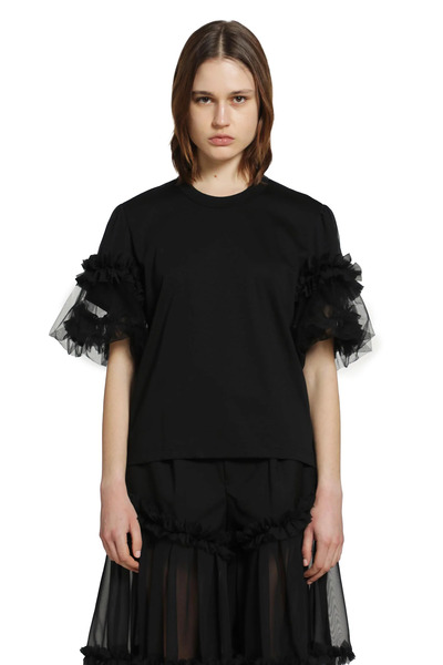  Ruffle Short Sleeve T-shirt 