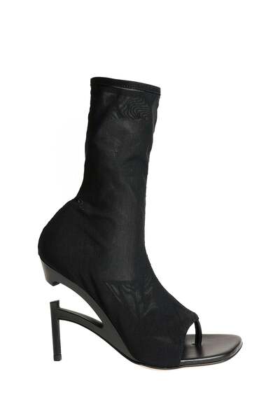  Broken Heel Ankle Sock Sandal 