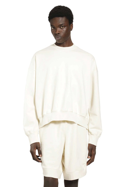  Cotton Jersey Boxy Sweatshirt 