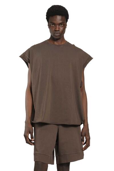  Sleeveless Cotton Jersey T-shirt 