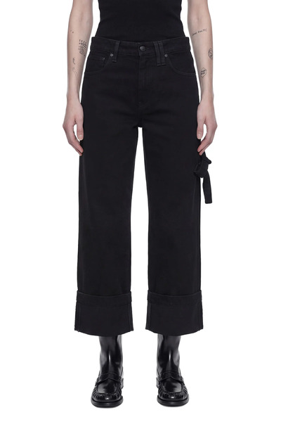  Cropped Straight Leg Jeans 