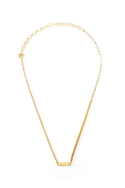  Gold Plated Silver Mix Chains Necklace 