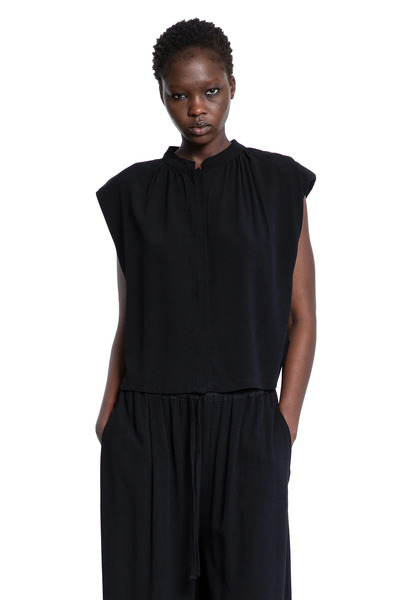  Sleeveless Viscose Jersey Blouse 