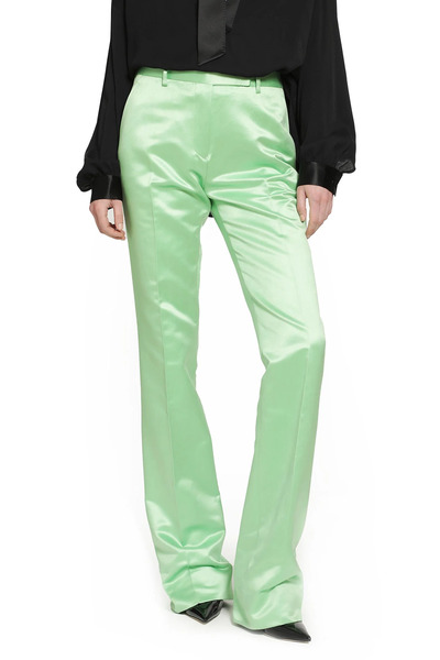  Silk Duchesse Tailored Trousers 