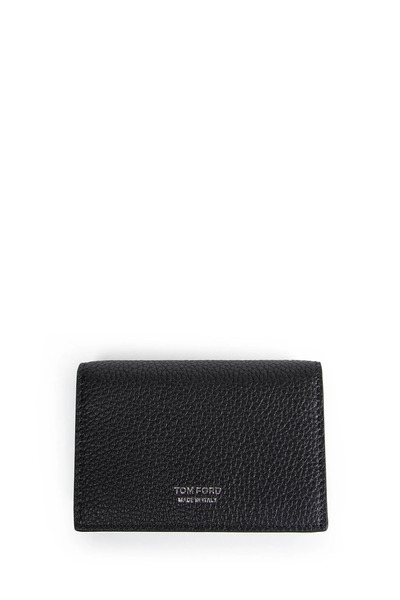  Small Grain Leather Folding Cardholder 