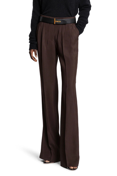  Tailored Double Pleat Wide Leg Pants 