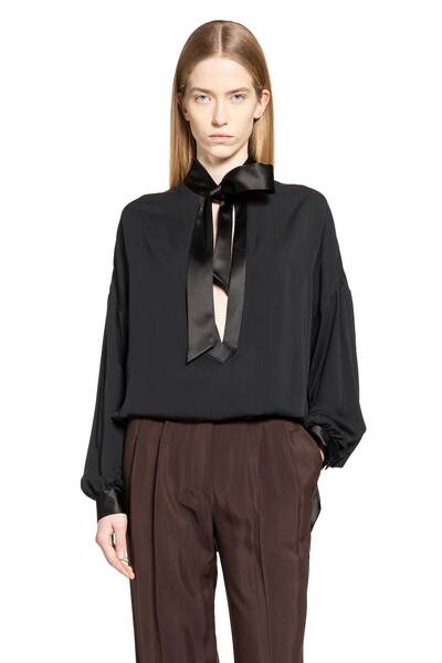  Tuxedo Detailed Tunic Shirt 