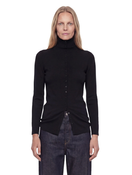  Fitted Polo Cardigan 