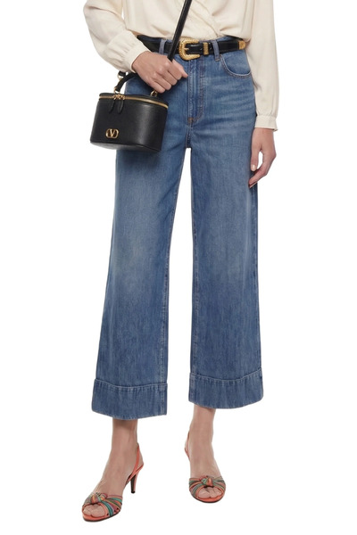  Cropped Flare Jeans 