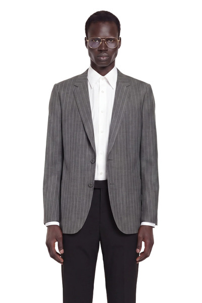 Single-breasted Blazer In Pinstripe Wool 
