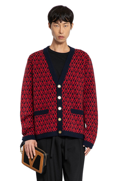  Toute La V Wool Cardigan 