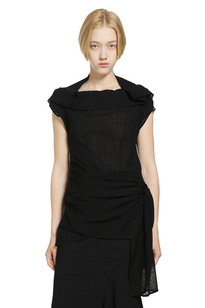 Sleeveless Cowl Neck Top 