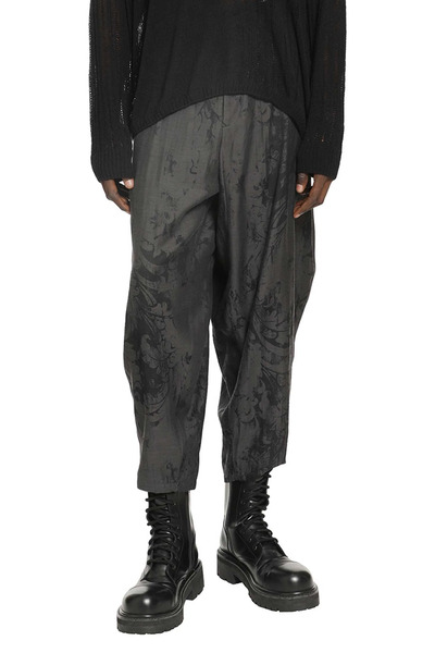  Jacquard Draped Trousers 
