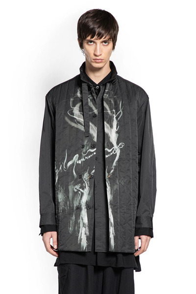  Tobacco Printed Padded Jacket 