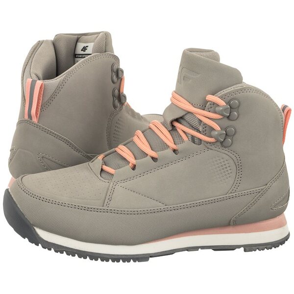  4f Buty Trekkingowe Cold Light Grey 4fjaw22fwinf004 27s (ff28-a) 4f 
