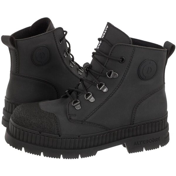  Altercore Botki Dent Vegan Nubuck Black (al129-a) Altercore 