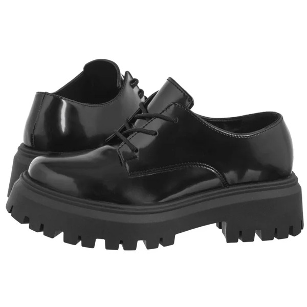  Altercore Półbuty Lyra Black Patent (al177-a) Altercore 