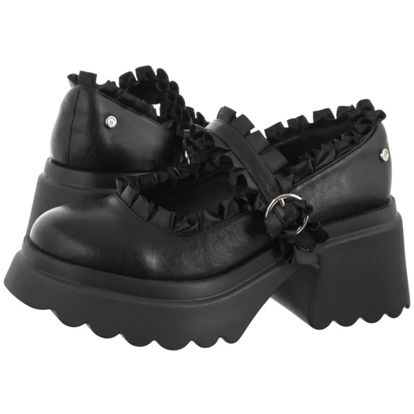  Altercore Półbuty Nina Black (al189-a) Altercore 