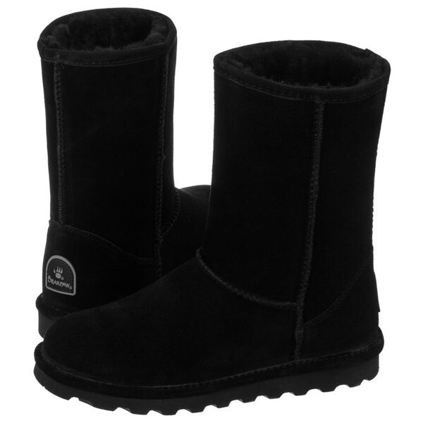  Bearpaw Buty Elle Short Black Ii 1962w (be1-c) Bearpaw 
