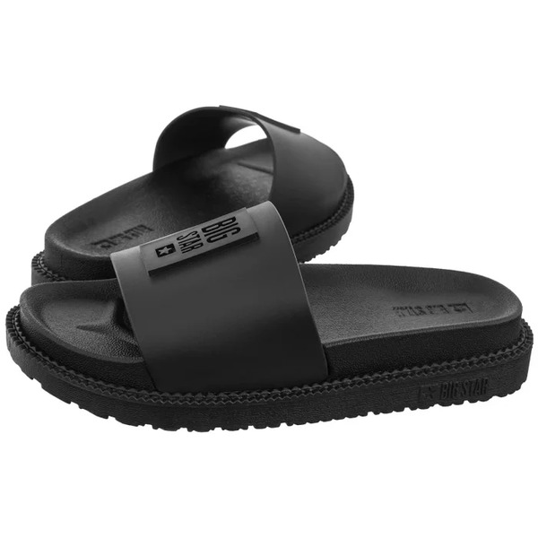  Big Star Klapki Czarne Ll274429 (bi581-a) Big Star 