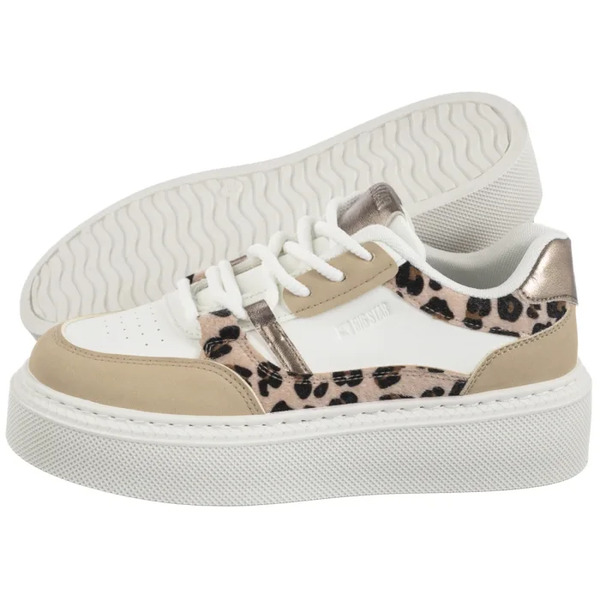  Big Star Sneakersy Białe Ss274357 (bi618-a) Big Star 