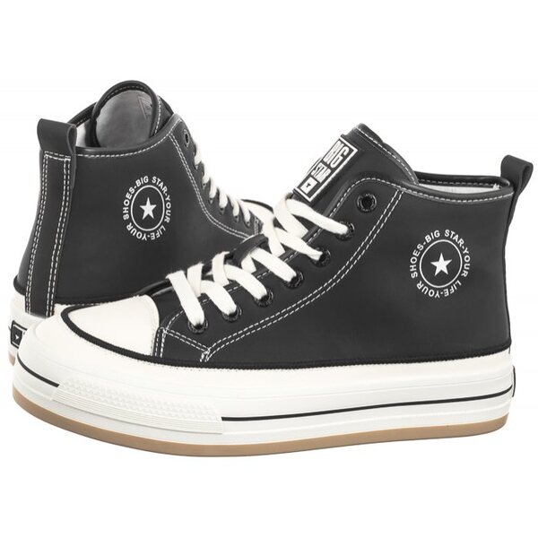  Big Star Sneakersy Czarne Oo274062 (bi553-a) Big Star 