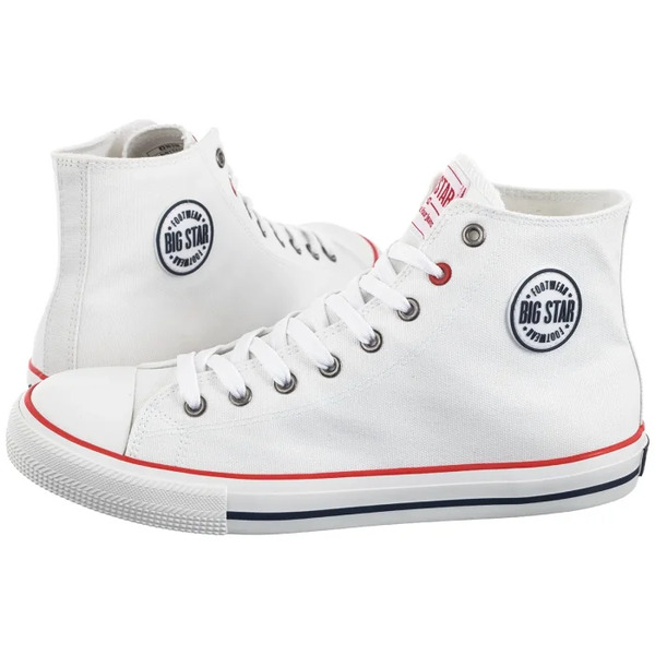  Big Star Trampki Białe Nn174305 (bi551-b) Big Star 