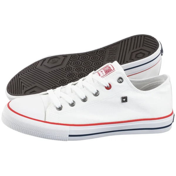  Big Star Trampki Białe Nn174301 (bi550-c) Big Star 
