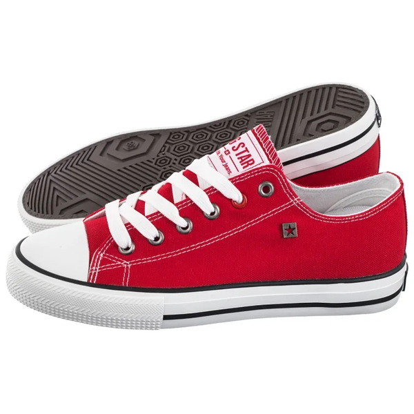  Big Star Trampki Czerwone Nn274654 (bi549-c) Big Star 