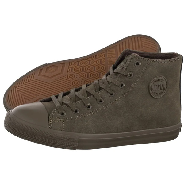  Big Star Trampki Khaki Oo174250 (bi604-a) Big Star 