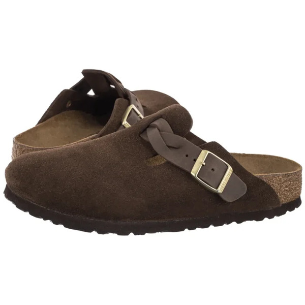  Birkenstock Klapki Boston Braided Carafe 1031716 (bk257-e) Birkenstock 