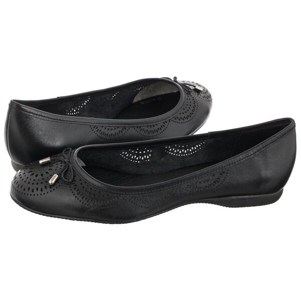  Bottero Baleriny Czarne 307003 Preto (bo36-b) Bottero 