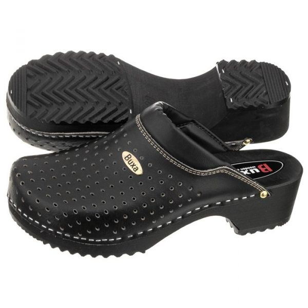  Buxa Drewniaki Supercomfort Czarne F11 (bx2-a) Buxa 