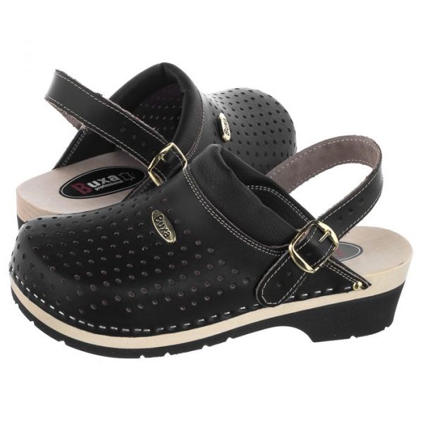  Buxa Drewniaki Supercomfort Czarne Fpu11p (bx8-a) Buxa 