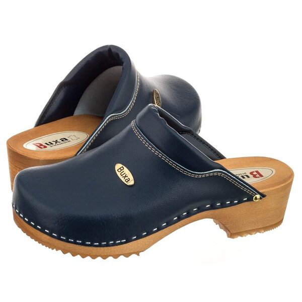  Buxa Drewniaki Supercomfort Granatowe F10 (bx1-d) Buxa 