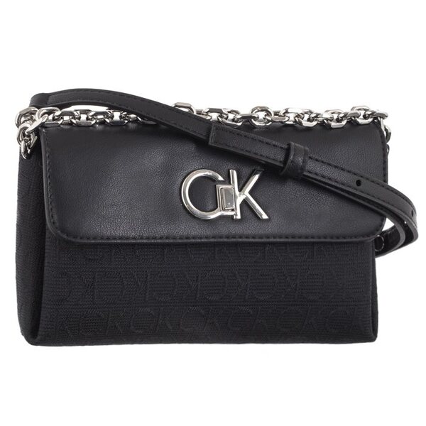  Calvin Klein Torebka Kopertówka Re-lock Mini Crossbody Bag_jcq Black Jacquard Mono K60k611989 0gk (ck478-b) Calvin Klein 