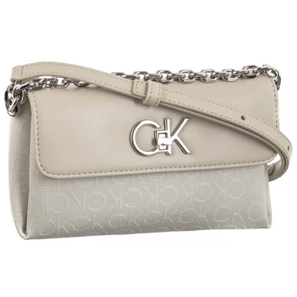  Calvin Klein Torebka Kopertówka Re-lock Mini Crossbody Bag_jcq Dk Ecru Jacquard Mono K60k611989 Pc4 (ck478-a) Calvin Klein 