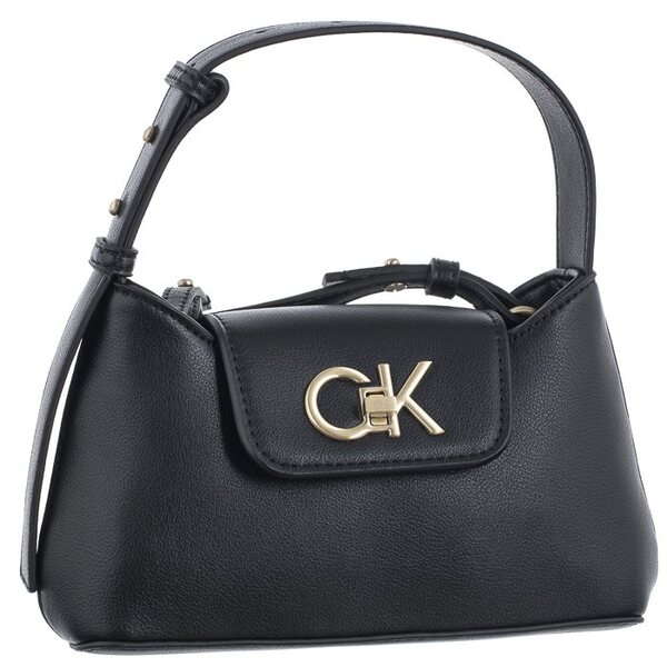  Calvin Klein Torebka Re-lock Crossbody W/flap Sm K60k610770 Bax (ck280-a) Calvin Klein 