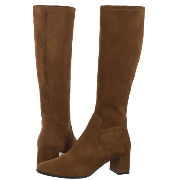 Caprice Kozaki Brązowe 9-25547-41 394 Brown Stretch (cp427-b) Caprice 