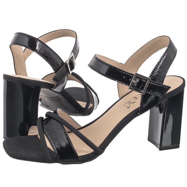  Caprice Sandały Czarne 9-28310-42 019 Black Comb (cp410-a) Caprice 