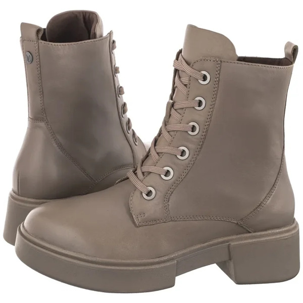  Caprice Trzewiki Beżowe 9-25101-43 348 Taupe Nappa (cp424-a) Caprice 