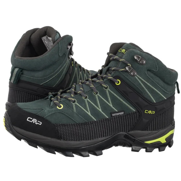  Cmp Buty Trekkingowe Rigel Mid Trekking Shoe Wp 3q12947 11fu Trek Green/apple (cm2-e) Cmp 