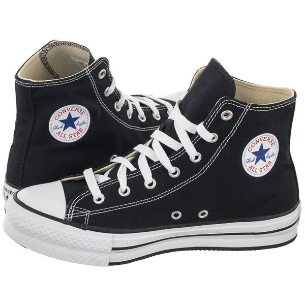  Converse Trampki Ct All Star Eva Lift Hi Black/white/black 272855c (co521-b) Converse 
