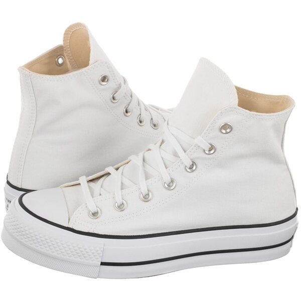  Converse Trampki Ct All Star Lift Hi White/black 560846c (co468-a) Converse 