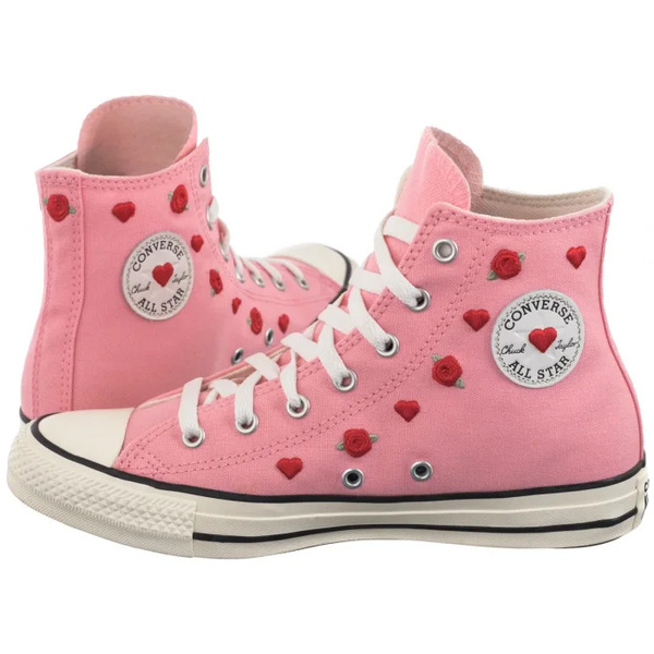  Converse Trampki Ctas Hi Lt Jellyfish Jitter/red Egret A12624c (co745-a) Converse 