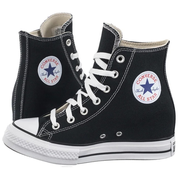  Converse Trampki Ctas Wedge Hi Black/red/navy A11909c (co729-a) Converse 