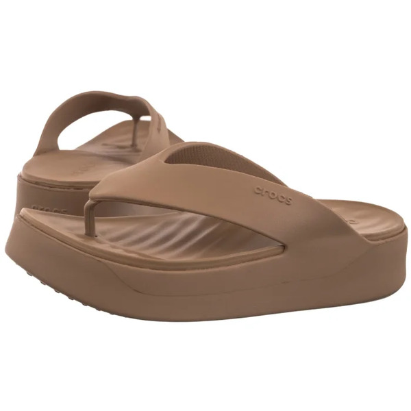  Crocs Japonki Getaway Platform Flip Milk Chocolate 209410-2jj (cr308-e) Crocs 