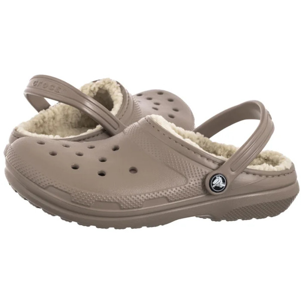  Crocs Klapki Classic Lined Clog K Mushroom/bone 207010-2yb (cr265-e) Crocs 