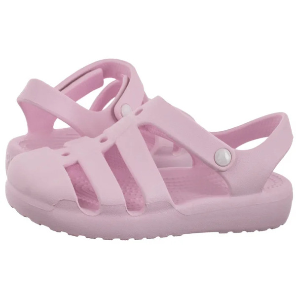  Crocs Sandałki Classic Fisherman K Pink Milk 210625-6zw (cr384-b) Crocs 